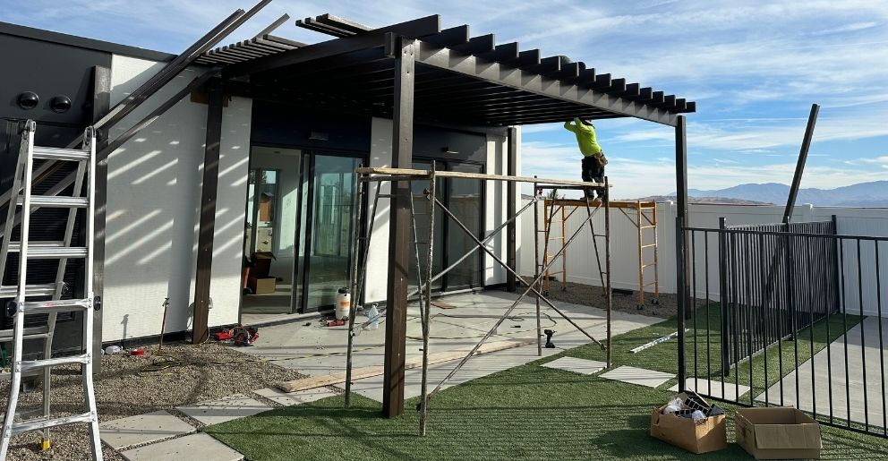 Scenic Crest Villas multi-unit residential development with clean architecture and shared amenities